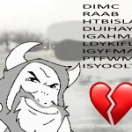 DIMC RAAB HTBISLAD DUIHAYD IGAHMAH LDYKIFUOGIGYFMA PTFWMBISYOOLT meme