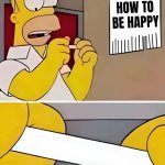 How to he happy