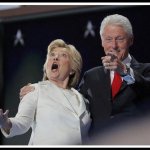 Hillary on drugs with Bill Clinton