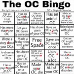 The OC bingo | image tagged in the oc bingo | made w/ Imgflip meme maker