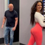 Dana White staring