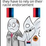 black politicians with their racist endorsement black privilege