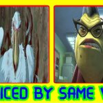 William Dafoe | image tagged in jodi benson,william dafoe,same voice actor,studio ghibli,monsters inc,green goblin | made w/ Imgflip meme maker
