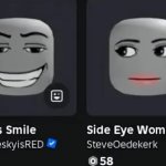 devious smile template