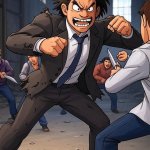 Fight scene