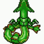 Rayquaza Looking Up