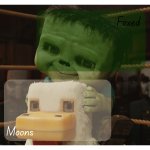 Foxed and Moons chicken jockey temp meme