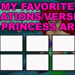 my favorite iterations/versions of princess ariel