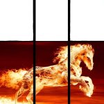 Flaming Horse Meme