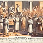 FESTIVAL the Thargelia (where Pharmakos rituals—BANISHMENT OF sc