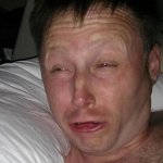waking up