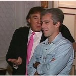 Epstein and Trump meme