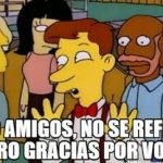 Gracias por voltear