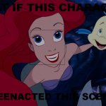 another little mermaid template