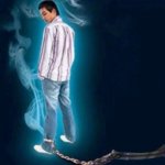 Chain guy on foot meme Meme Template