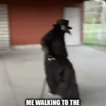 Funny | ME WALKING TO THE PRINCIPALS OFFICE AFTER THE FAT KID SAYS “WHAT’S CRACKING”AND I SAID “THE FLOORBOARDS” | image tagged in gifs,funny memes | made w/ Imgflip video-to-gif maker