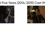 The Last Five Years (2014/2015) Cast (My Style) template