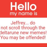 Jeffrey meme