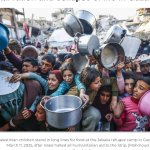 Starving in gaza