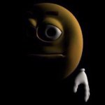 emoji in the dark scared boi