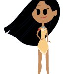 Pocahontas Tribal Chief's Daughter