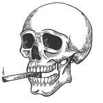 Smoker skull