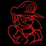 super horror mario is disappointed with you GIF Template