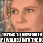 What was it for ? | TRYING TO REMEMBER WHY I WALKED INTO THE ROOM | image tagged in gifs,funny,relatable | made w/ Imgflip video-to-gif maker