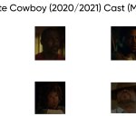Concrete Cowboy (2020/2021) Cast (My Style) template