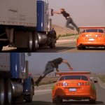 Fast and Furious Jump Meme