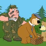 peter griffin yogi bear family guy