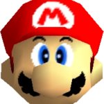 SM64 Mario head