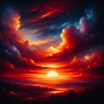Beautiful sunset