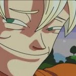 Goku smile