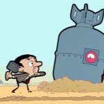 Mr. Bean finds hydrogen bomb meme