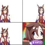 Symboli Rudolf shares a pun