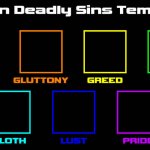 7 deadly sins template