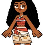Moana of Motunui in Hero 108 Style