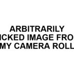 Arbitrarily Picked Image
