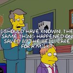 Same Thing Happened On Saved By The Bell