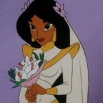 Princess Jasmine in her Wedding Gown