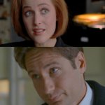 Scully asks, Muldar explains