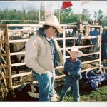 Pop's and me