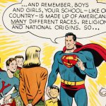 Superman is a patriotic American
