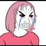 Lyssa angry wojak