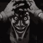 joker's mad laughter GIF Template
