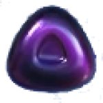 Black purple candy