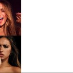 tate mcrae Sudden Realisation Meme template