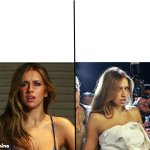 Tate Mcrae Pre-Coffee vs. Post-Coffee meme