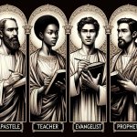 APOSTLE, TEACHER, EVANGELIST & PROPHET were activated amidst the